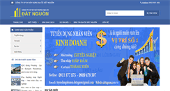 Desktop Screenshot of datnguon.com.vn